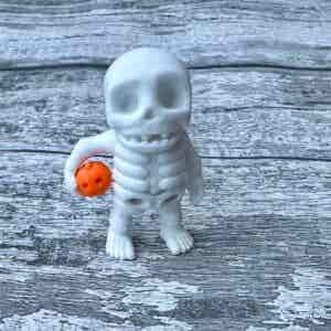 Skeleton and Pumpkin